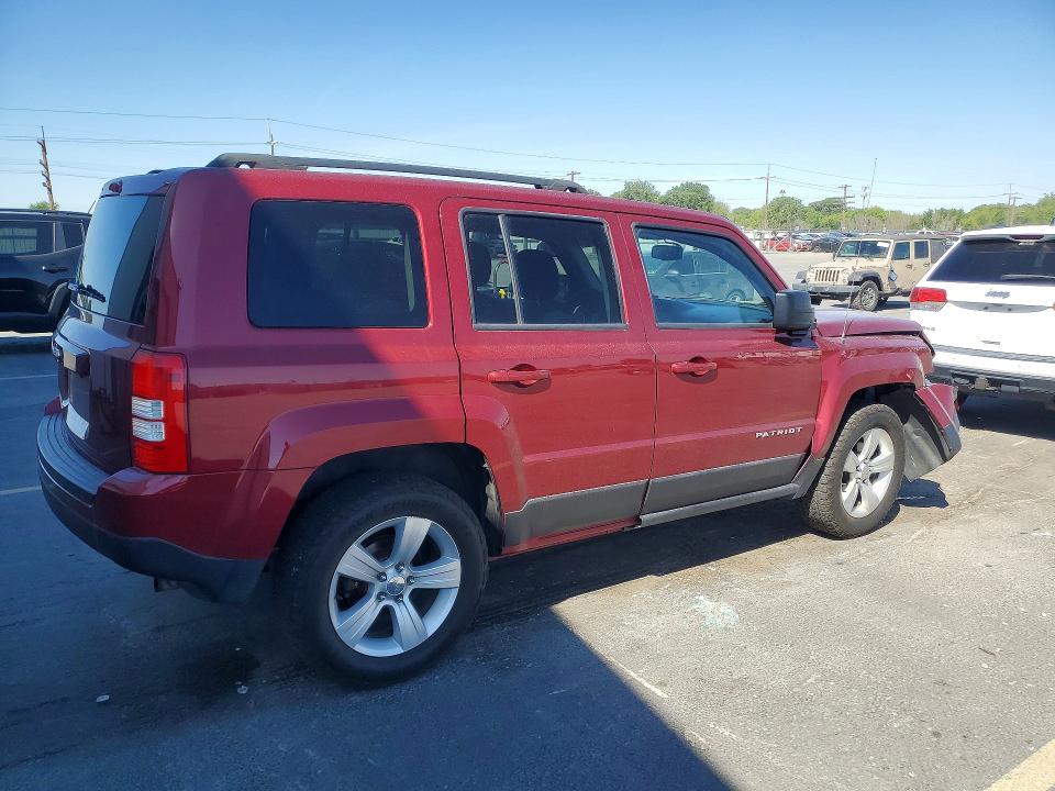 2015 Jeep Patriot VIN 1C4NJRBB8FD148131 COPART salvage auction — FRONT END, Id - Salvage Certificate Of Title, sold $925 on 2026-07-09 (photo 3)