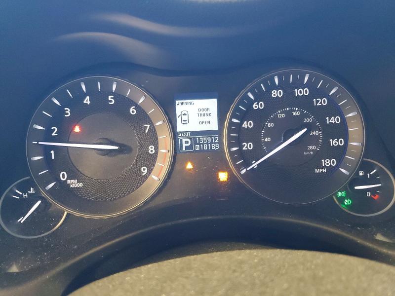 2013 Infiniti M VIN JN1BY1AR0DM600832 COPART salvage auction — FRONT END, Mn - Cert Of Title-Prior Salvage, sold $3,300 on 2026-07-14 (photo 9)