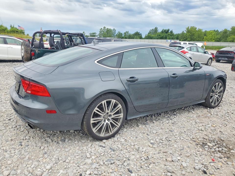 2014 Audi A7 VIN WAU2GAFCXEN063545 COPART salvage auction — FRONT END, Mi - Certificate Of Title, sold $2,350 on 2026-07-02 (photo 3)