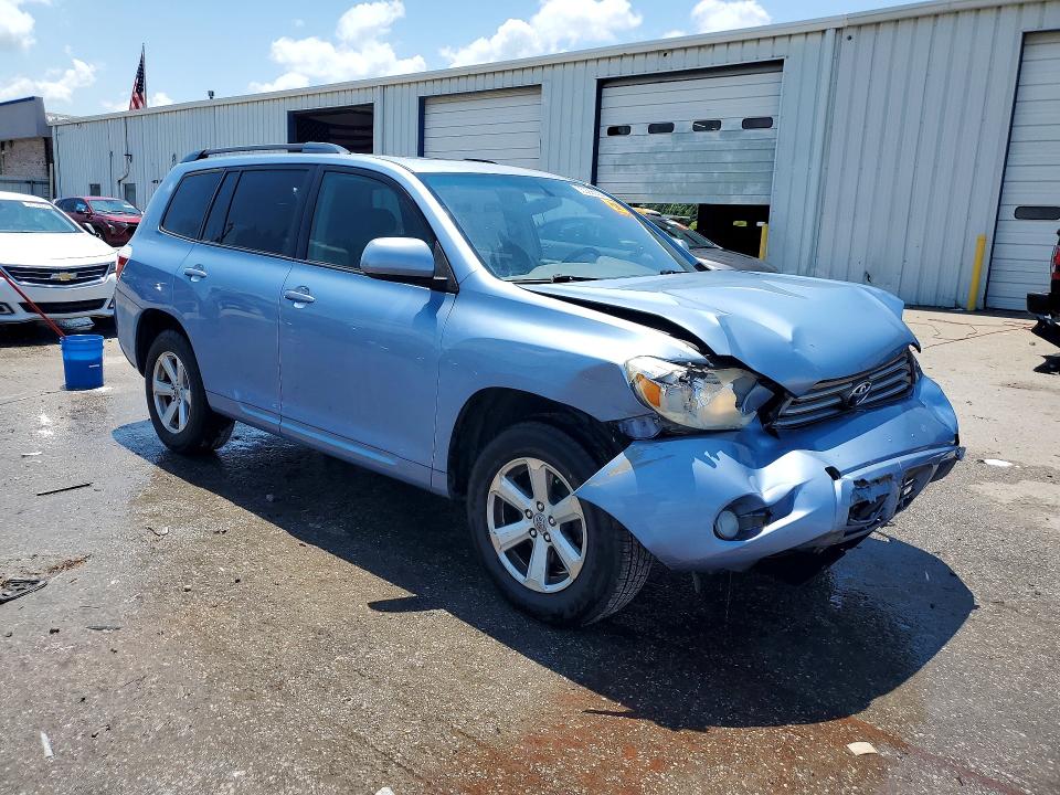 2010 Toyota Highlander VIN 5TDKK3EH2AS011826 COPART salvage auction — FRONT END, AL - CERT OF TITLE-SALVAGE TITLE, sold $1,050 on 2026-07-30 (photo 4)