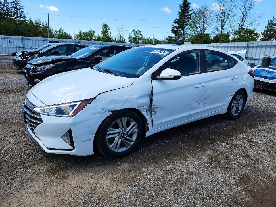 2020 Hyundai Elantra VIN KMHD84LF9LU077945 COPART salvage auction — SIDE, On - Permit No Brand - Unfit, sold $5,900 on 2026-07-02 (photo 1)