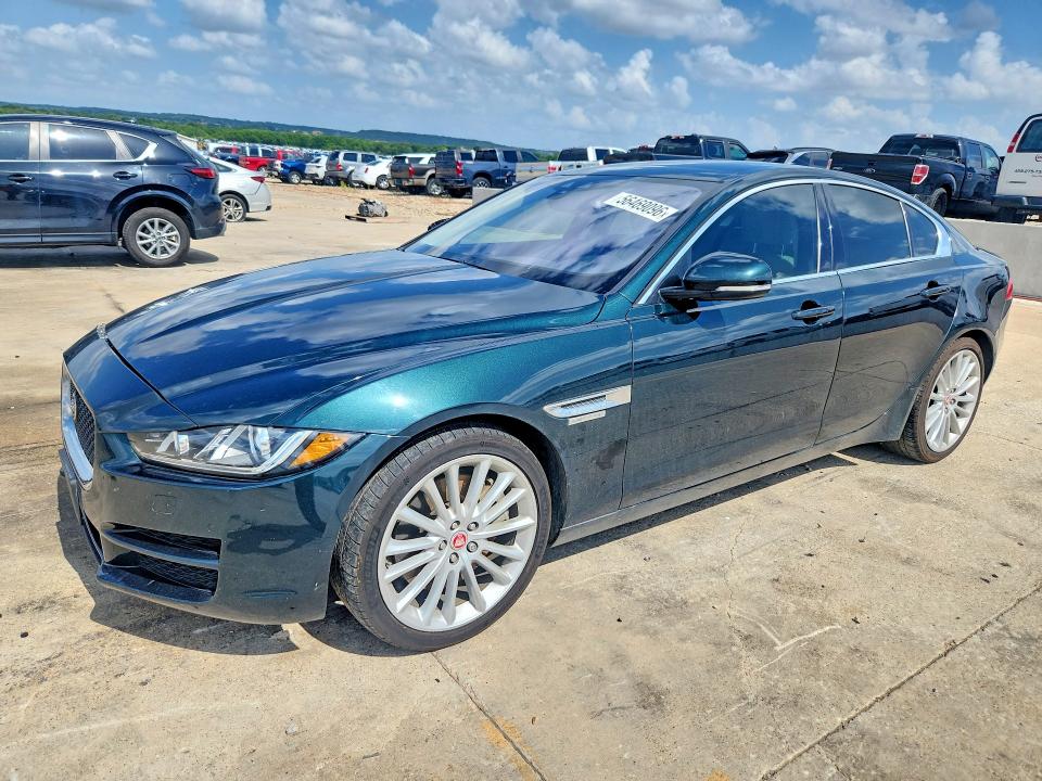 2017 Jaguar Xe VIN SAJAK4BV5HA966513 COPART salvage auction — FRONT END, Tx - Salvage Vehicle Title, sold $2,550 on 2026-07-23 (photo 1)