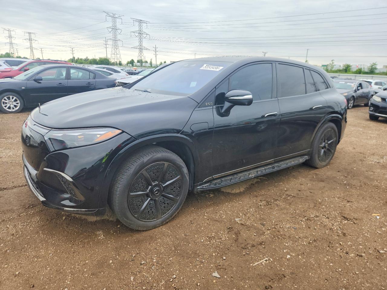 2024 Mercedes-Benz EQS VIN 4JGDX5FBXRA036395 — COPART salvage auction photo