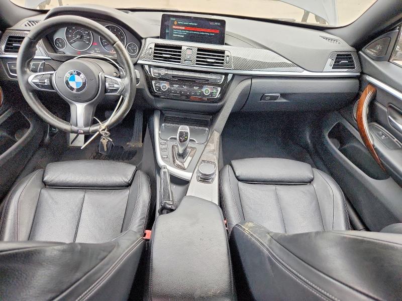 2018 BMW 4er VIN WBA4J7C54JBB98666 COPART salvage auction — FRONT END, Ct - Cert Of Title-Salvage, sold $1,350 on 2026-08-11 (photo 8)