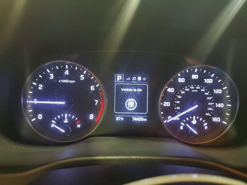 2017 Hyundai Elantra VIN KMHD84LF0HU238691 COPART salvage auction — MINOR DENT/SCRATCHES, Pa - Cert Of Salvage-R=Reconstructe (P), sold $4,200 on 2026-07-15 (photo 9)