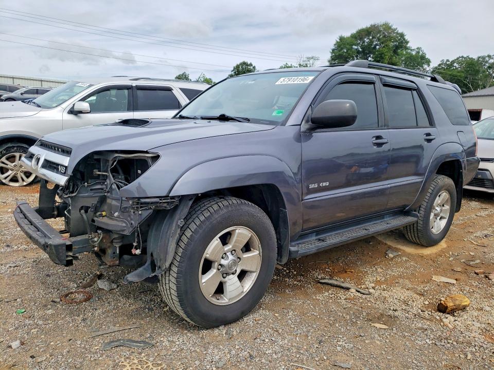 2005 Toyota 4runner VIN JTEBT14R450046870 COPART salvage auction — FRONT END, VA - CERT OF TITLE - SALVAGE, sold $850 on 2026-07-31 (photo 1)