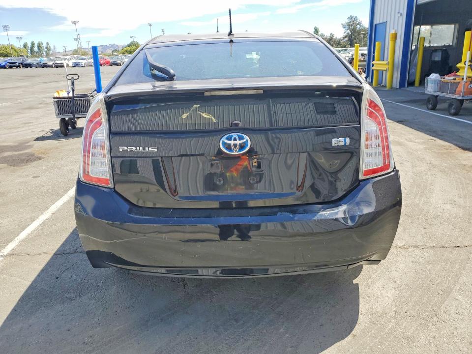 2014 Toyota Prius VIN JTDKN3DU5E0358078 COPART salvage auction — FRONT END, CA - SALVAGE CERTIFICATE, sold $1,150 on 2026-07-24 (photo 6)