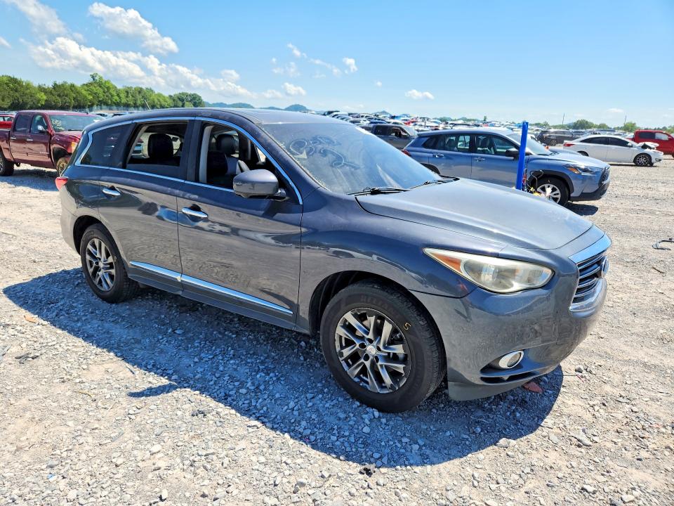 2013 Infiniti Jx VIN 5N1AL0MM6DC324191 COPART salvage auction — MECHANICAL, Tn - Salvage Certificate, sold $575 on 2026-07-09 (photo 4)