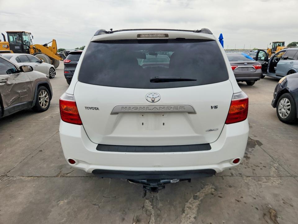 2008 Toyota Highlander VIN JTEES41A682026404 COPART salvage auction — NORMAL WEAR, Tx - Certificate Of Title, sold $1,450 on 2026-07-06 (photo 6)