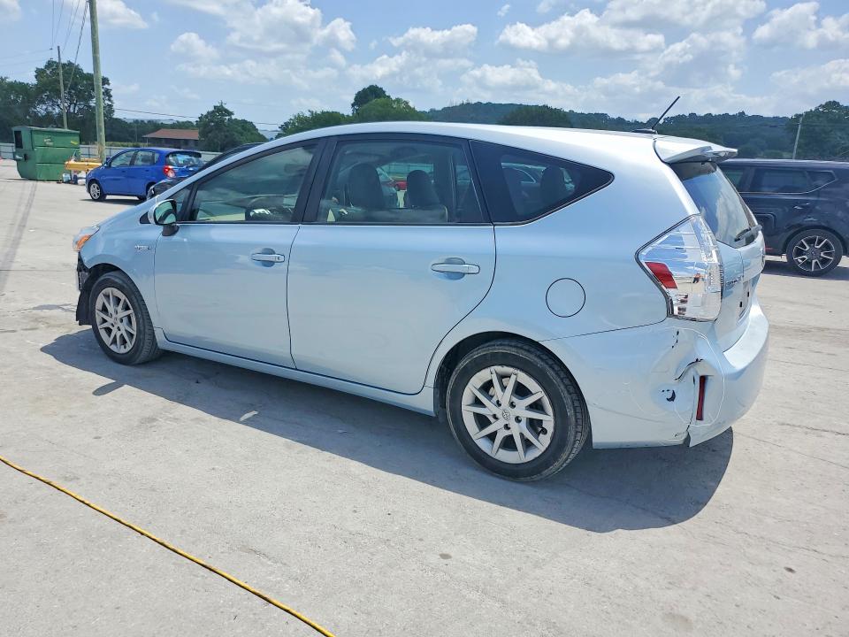 2012 Toyota Prius VIN JTDZN3EU6C3151515 COPART salvage auction — FRONT END, Tn - Cert Of Title-Rebuilt Vehicle, sold $2,050 on 2026-07-13 (photo 2)