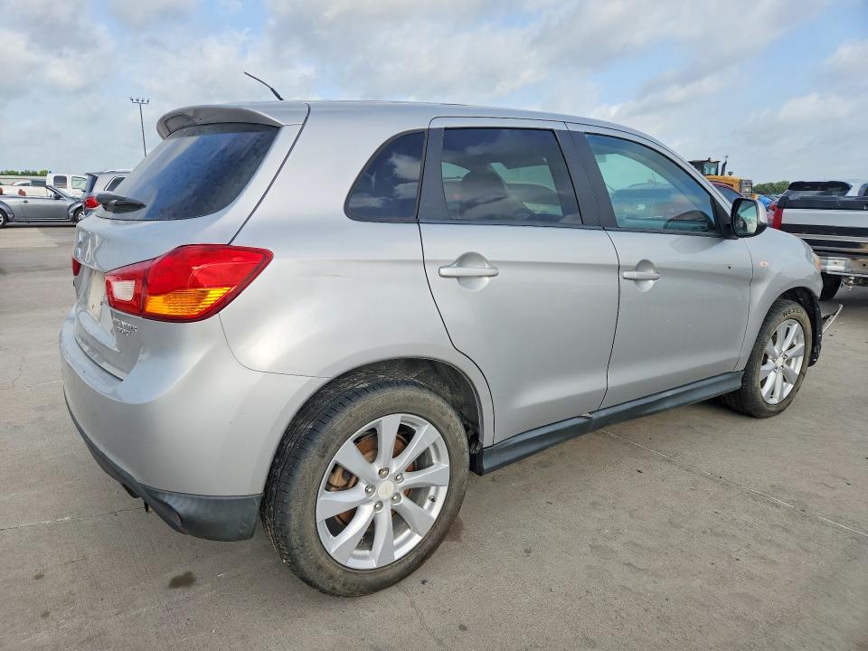 2014 Mitsubishi Outlander VIN 4A4AP3AU9EE012461 COPART salvage auction — FRONT END, Tx - Certificate Of Title, sold $775 on 2026-07-09 (photo 3)