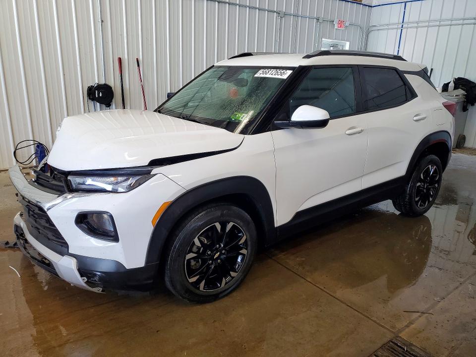 2023 Chevrolet Trailblazer VIN KL79MPS2XPB056946 COPART salvage auction — FRONT END, Pa - Certificate Of Salvage, sold $2,850 on 2026-07-15 (photo 1)