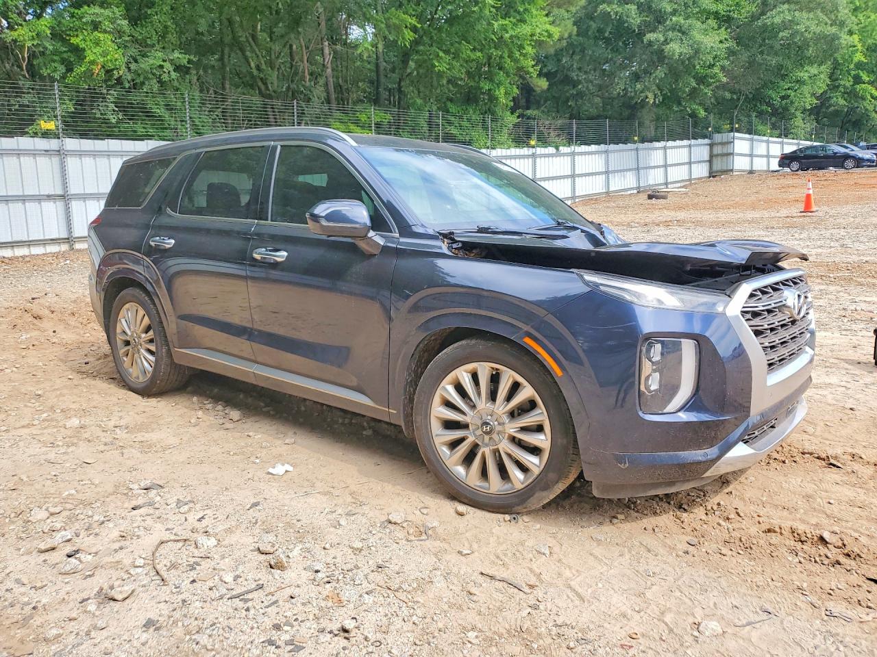 2020 Hyundai Palisade VIN KM8R54HE4LU069198 COPART salvage auction — Front End, GA - CERT OF TITLE-SALVAGE, sold $5,500 on 2026-07-10 (photo 4)