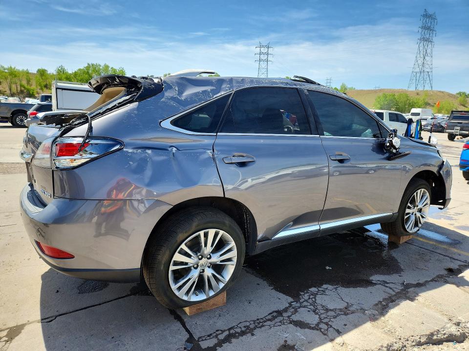 2013 Lexus VIN 2T2BK1BAXDC173871 COPART salvage auction — ROLLOVER, CO - PUBLIC - SALVAGE TITLE, sold $1,100 on 2026-07-22 (photo 3)
