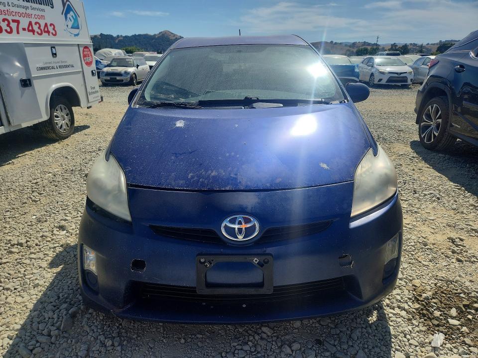 2011 Toyota Prius VIN JTDKN3DU1B1477400 COPART salvage auction — VANDALISM, CA - SALVAGE CERTIFICATE, sold $500 on 2026-07-28 (photo 5)