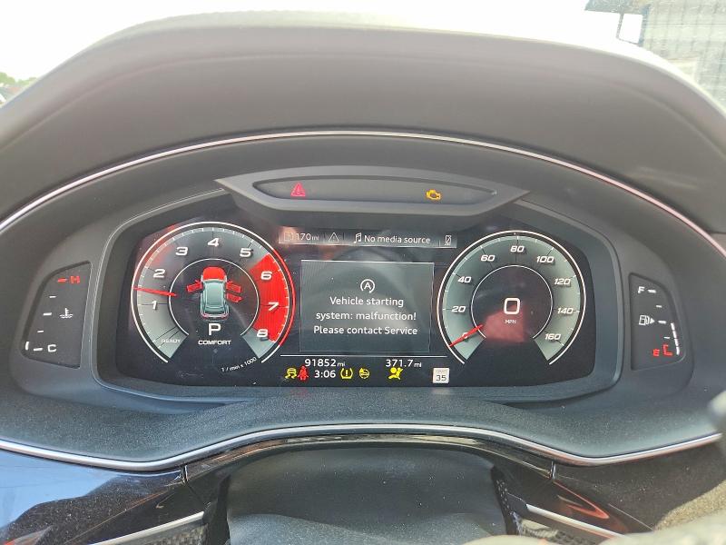 2021 Audi VIN WA1CWBF14MD011633 COPART salvage auction — FRONT END, Il - Salvage Certificate, sold $18,800 on 2026-07-13 (photo 9)