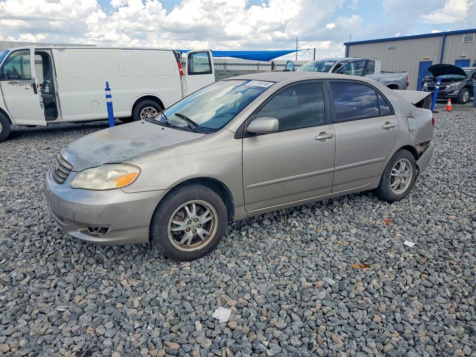2003 Toyota Corolla VIN 1NXBR32E53Z006183 COPART salvage auction — REAR END, FL - CERT OF TITLE SLVG REBUILDABLE, sold $450 on 2026-07-10 (photo 1)