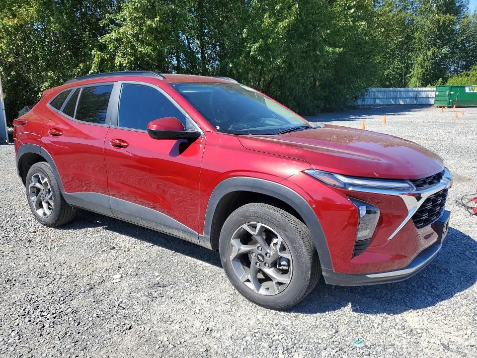2025 Chevrolet Trax VIN KL77LHEP9SC265153 COPART salvage auction — FRONT END, Ca - Certificate Of Title, sold $11,100 on 2026-07-06 (photo 4)