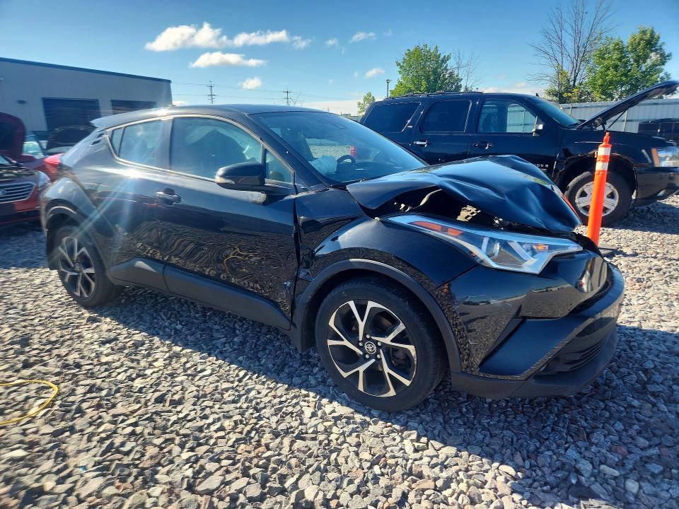 2018 Toyota C-hr VIN NMTKHMBX4JR026827 COPART salvage auction — FRONT END, Wi - Junked Vehicle Bill Of Sale, sold $3,800 on 2026-07-06 (photo 4)
