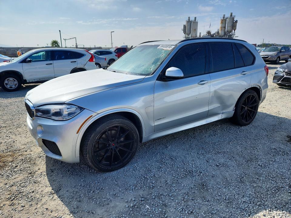 2018 BMW X5 VIN 5UXKR2C50J0Z15514 COPART salvage auction — FRONT END, Va - Certificate Of Title (P), sold $2,700 on 2026-07-24 (photo 1)