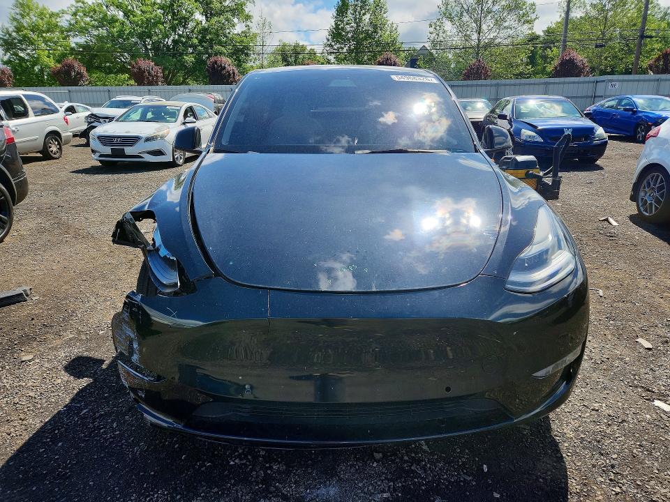 2022 Tesla Model y VIN 7SAYGDEF0NF397580 COPART salvage auction — FRONT END, Ct - Cert Of Title-Salvage, sold $4,100 on 2026-07-24 (photo 5)