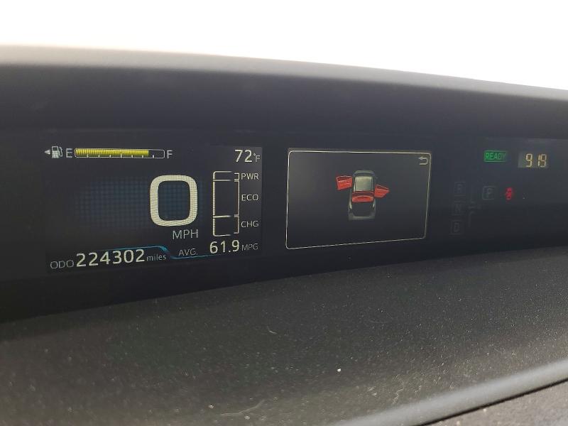 2021 Toyota Prius VIN JTDKAMFU2M3132690 COPART salvage auction — REAR END, CA - SALVAGE CERTIFICATE, sold $2,950 on 2026-07-16 (photo 9)
