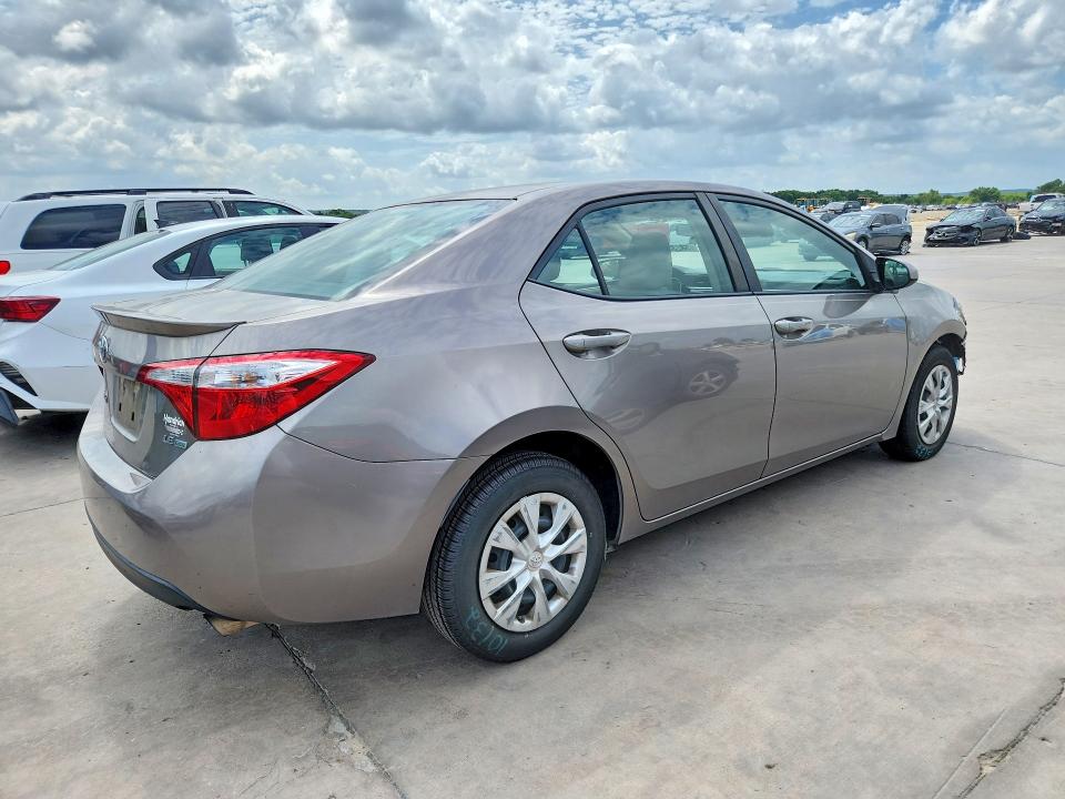 2016 Toyota VIN 2T1BPRHE7GC741755 COPART salvage auction — FRONT END, Tx - Salvage Vehicle Title, sold $4,050 on 2026-07-02 (photo 3)