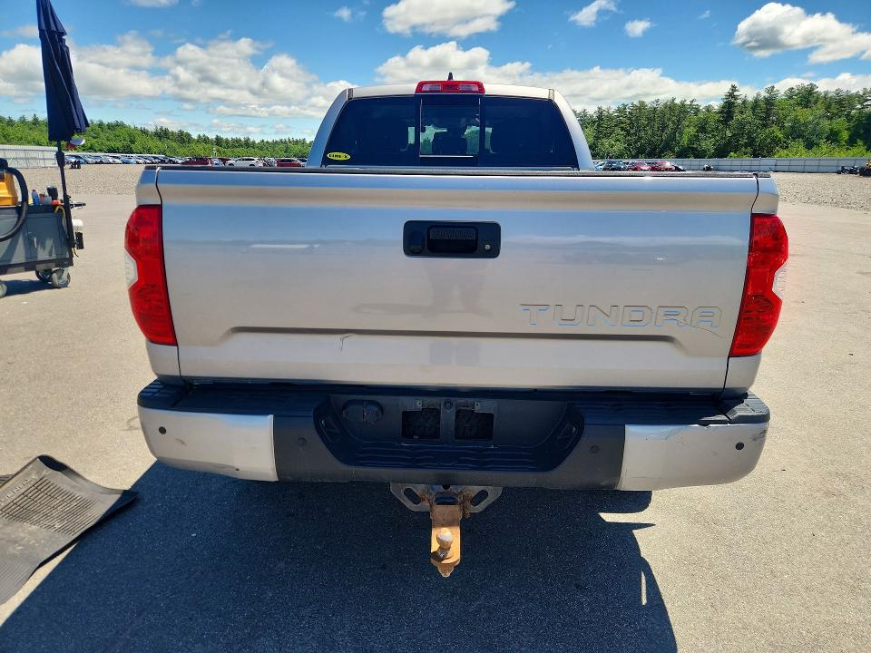 2021 Toyota Tundra VIN 5TFUY5F18MX050035 COPART salvage auction — FRONT END, Me - Cert Of Title-Salvage Collisio, sold $100 on 2026-07-31 (photo 6)