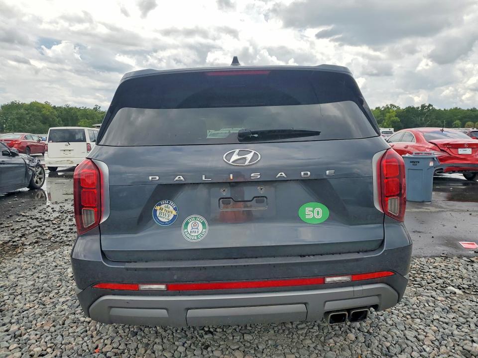 2024 Hyundai Palisade VIN KM8R54GE1RU693261 COPART salvage auction — FRONT END, FL - CERT OF TITLE SLVG REBUILDABLE, sold $9,100 on 2026-07-20 (photo 6)