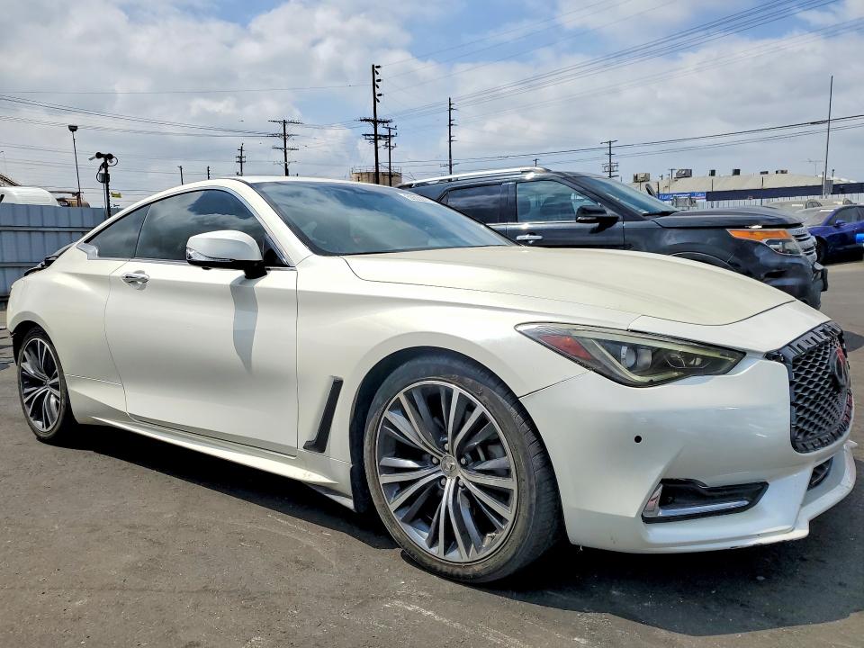 2019 Infiniti Q60 VIN JN1EV7EK8KM230412 COPART salvage auction — REAR END, Ca - Salvage Certificate, sold $2,650 on 2026-07-15 (photo 4)