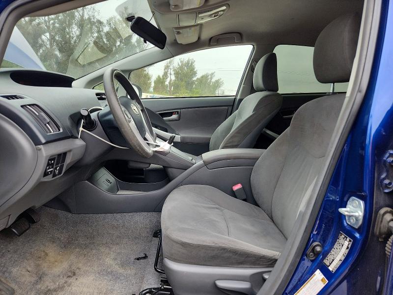 2011 Toyota Prius VIN JTDKN3DU0B5354213 COPART salvage auction — FRONT END, Ca - Salvage Certificate, sold $450 on 2026-07-24 (photo 7)