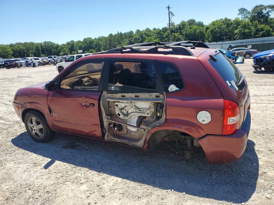 2006 Hyundai Tucson VIN KM8JM12B56U437504 COPART salvage auction — REAR END, GA - CERT OF TITLE-SALVAGE, sold $350 on 2026-07-07 (photo 2)
