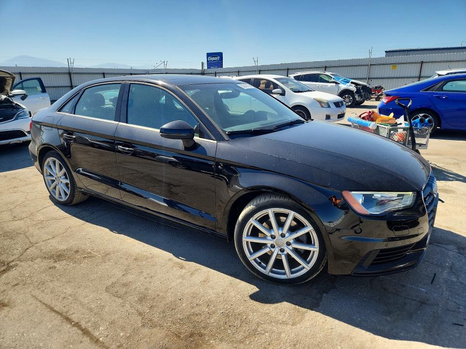 2016 Audi A3 VIN WAUB8GFF7G1063815 COPART salvage auction — FRONT END, Ca - Salvage Certificate, sold $3,600 on 2026-07-06 (photo 4)