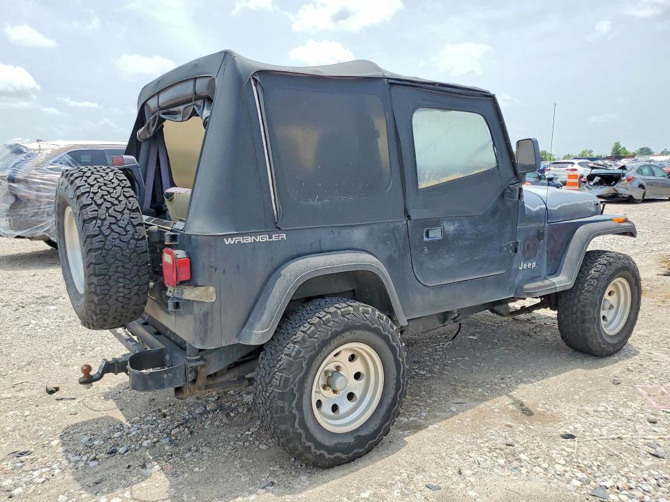 1995 Jeep Wrangler / VIN 1J4FY19P2SP285460 COPART salvage auction — NORMAL WEAR, Tx - Certificate Of Title, sold $1,250 on 2026-07-02 (photo 3)