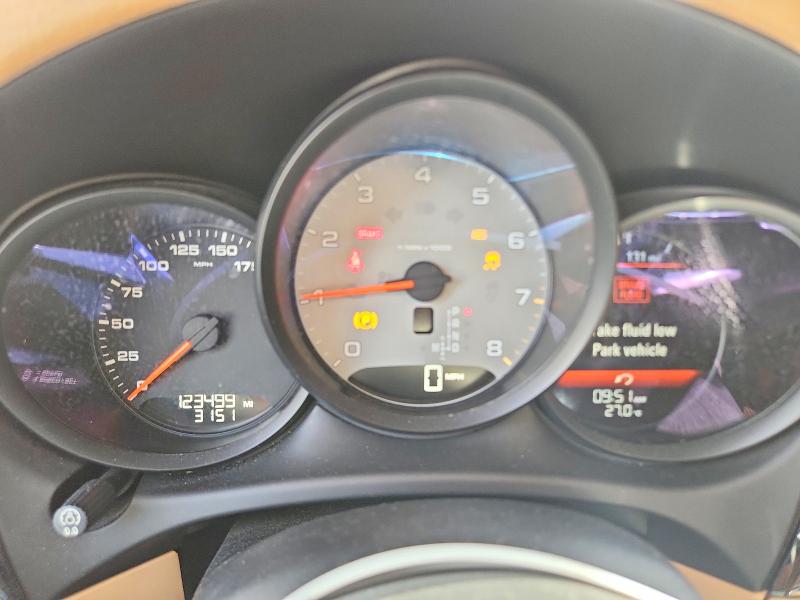 2015 Porsche Macan VIN WP1AB2A59FLB51767 COPART salvage auction — ALL OVER, CA - SALVAGE CERTIFICATE, sold $150 on 2026-07-21 (photo 9)