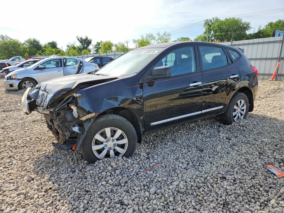 2012 Nissan Rogue VIN JN8AS5MVXCW714032 COPART salvage auction — FRONT END, Il - Salvage Certificate, sold $375 on 2026-07-10 (photo 1)