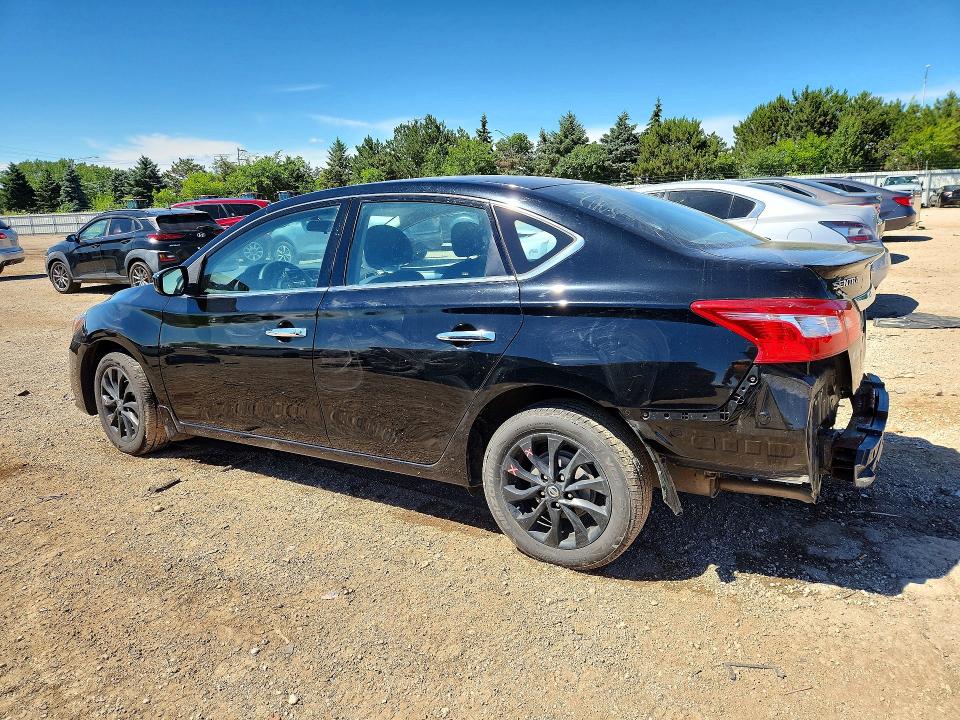 2018 Nissan Sentra VIN 3N1AB7AP6JY345563 COPART salvage auction — REAR END, Il - Salvage Certificate, sold $1,900 on 2026-07-23 (photo 2)