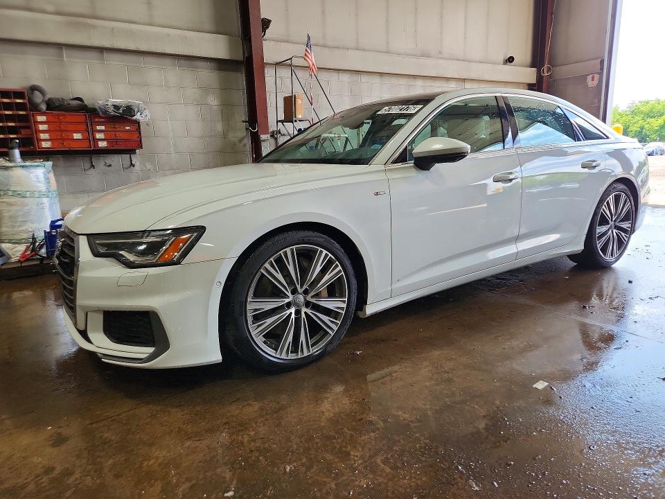 2019 Audi A6 VIN WAUL2AF24KN109733 COPART salvage auction — MINOR DENT/SCRATCHES, Ct - Certificate Of Title, sold $8,800 on 2026-07-09 (photo 1)