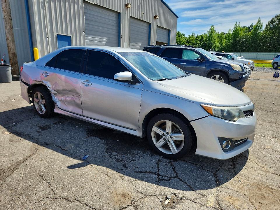 2012 Toyota Camry VIN 4T1BF1FK5CU178372 COPART salvage auction — SIDE, Tn - Salvage Certificate, sold $1,900 on 2026-07-02 (photo 4)