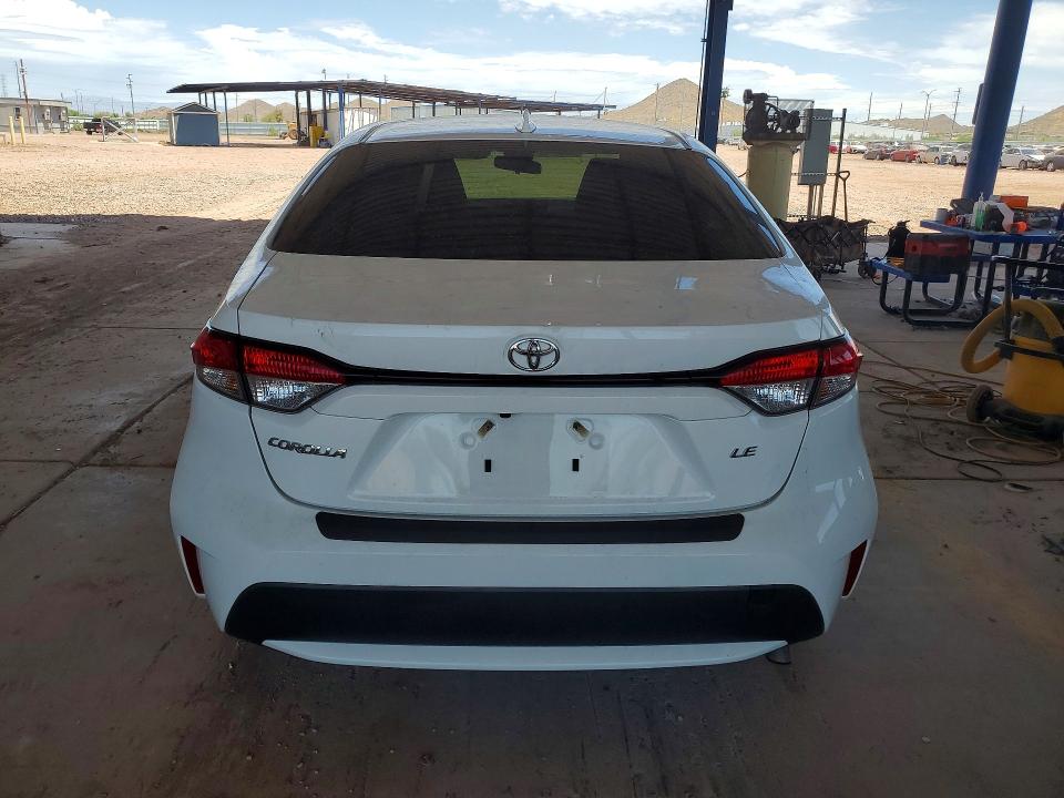 2022 Toyota Corolla VIN JTDEPMAE0N3025750 COPART salvage auction — FRONT END, Az - Cert Of Title - Salvage, sold $3,050 on 2026-07-16 (photo 6)