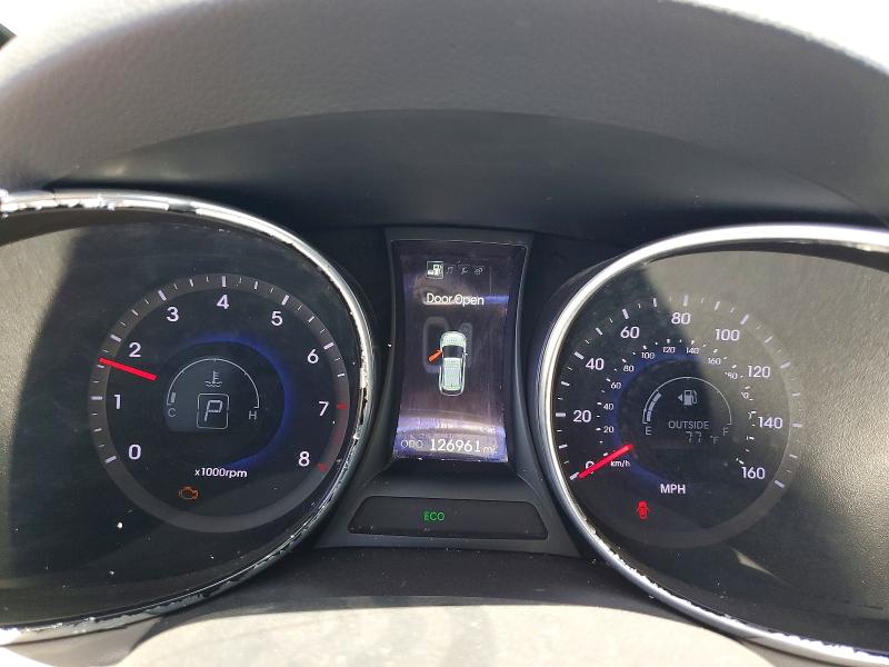 2014 Hyundai Santa fe VIN KM8SN4HF6EU067269 COPART salvage auction — FRONT END, Ca - Dis/Dlr/Exp Only Clean Title, sold $4,500 on 2026-07-06 (photo 9)