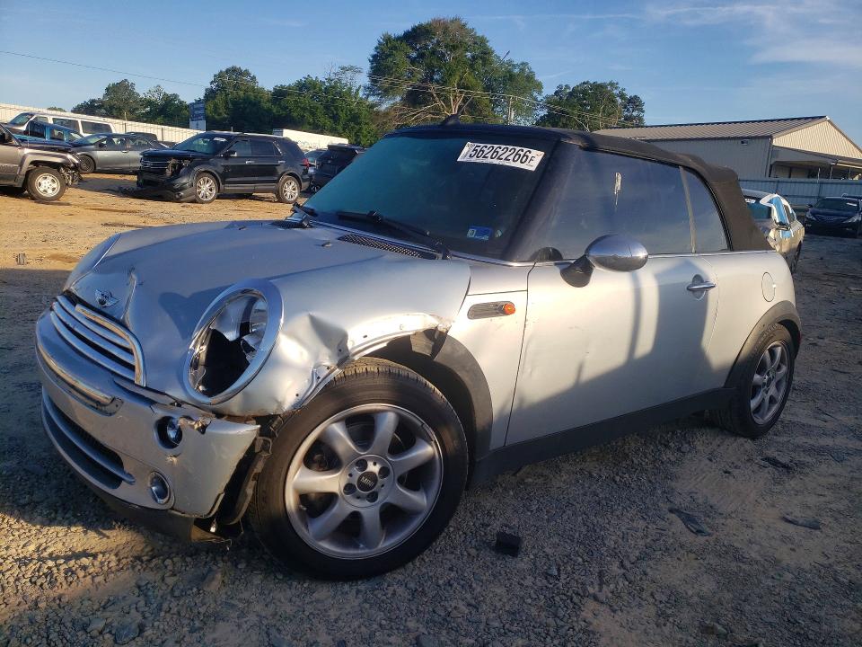 2008 Mini Cooper VIN WMWRF33518TG19280 COPART salvage auction — FRONT END, Va - Cert Of Title - Salvage, sold $625 on 2026-07-06 (photo 1)