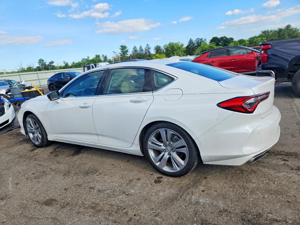 2021 Acura Tlx VIN 19UUB6F41MA002902 COPART salvage auction — SIDE, Pa - Certificate Of Salvage, sold $7,900 on 2026-07-17 (photo 2)