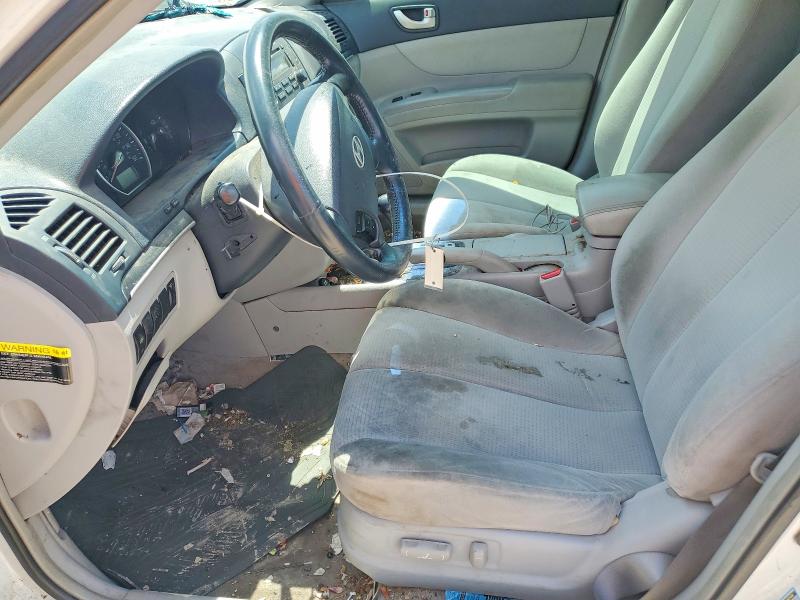 2008 Hyundai Sonata VIN 5NPET46F48H321831 COPART salvage auction — FRONT END, Ks - Cert Of Title-Salvage, sold $475 on 2026-07-09 (photo 7)