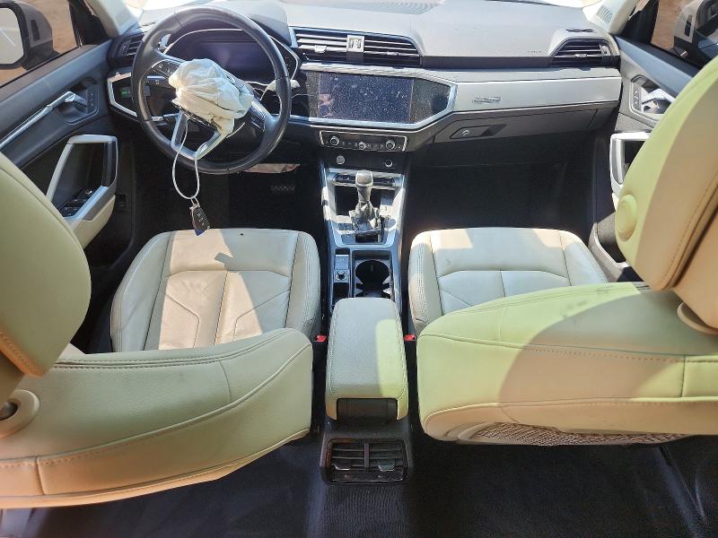 2020 Audi Q3 VIN WA1DECF31L1102356 COPART salvage auction — FRONT END, Salvage Title, sold $5,400 on 2026-07-16 (photo 8)