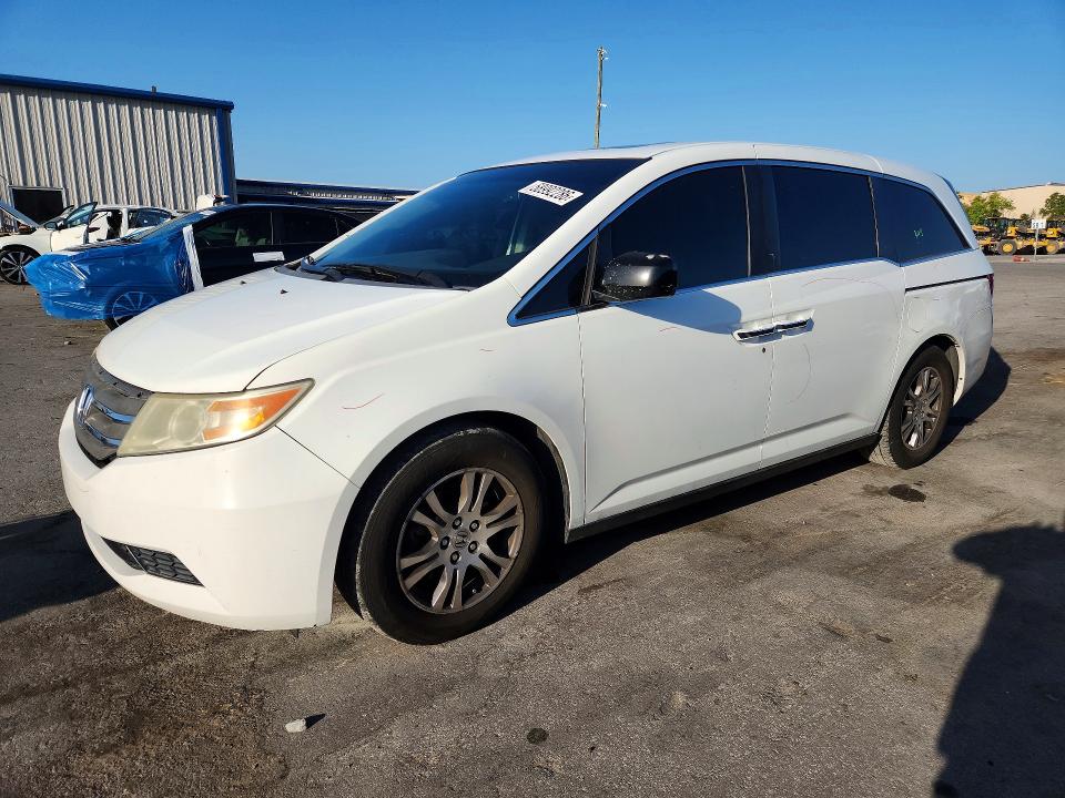 2013 Honda Odyssey VIN 5FNRL5H6XDB072321 COPART salvage auction — REAR END, Fl - Certificate Of Destruction, sold $875 on 2026-07-02 (photo 1)