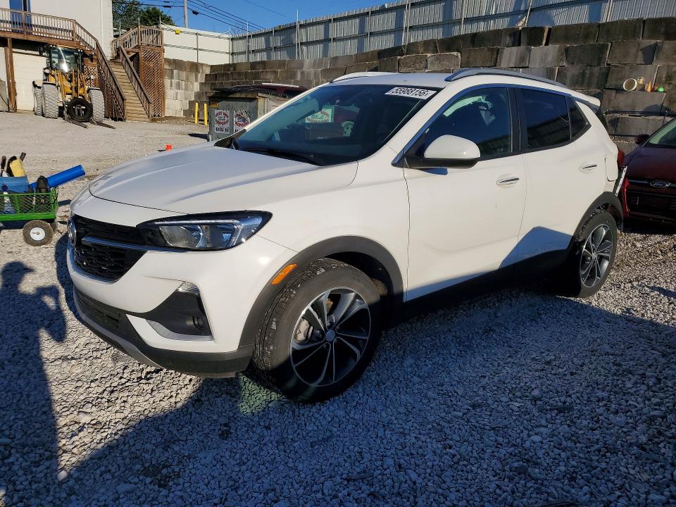 2023 Buick Encore VIN KL4MMDSL5PB073944 COPART salvage auction — REAR END, Oh - Cert Of Title-Salvage, sold $3,700 on 2026-07-02 (photo 1)