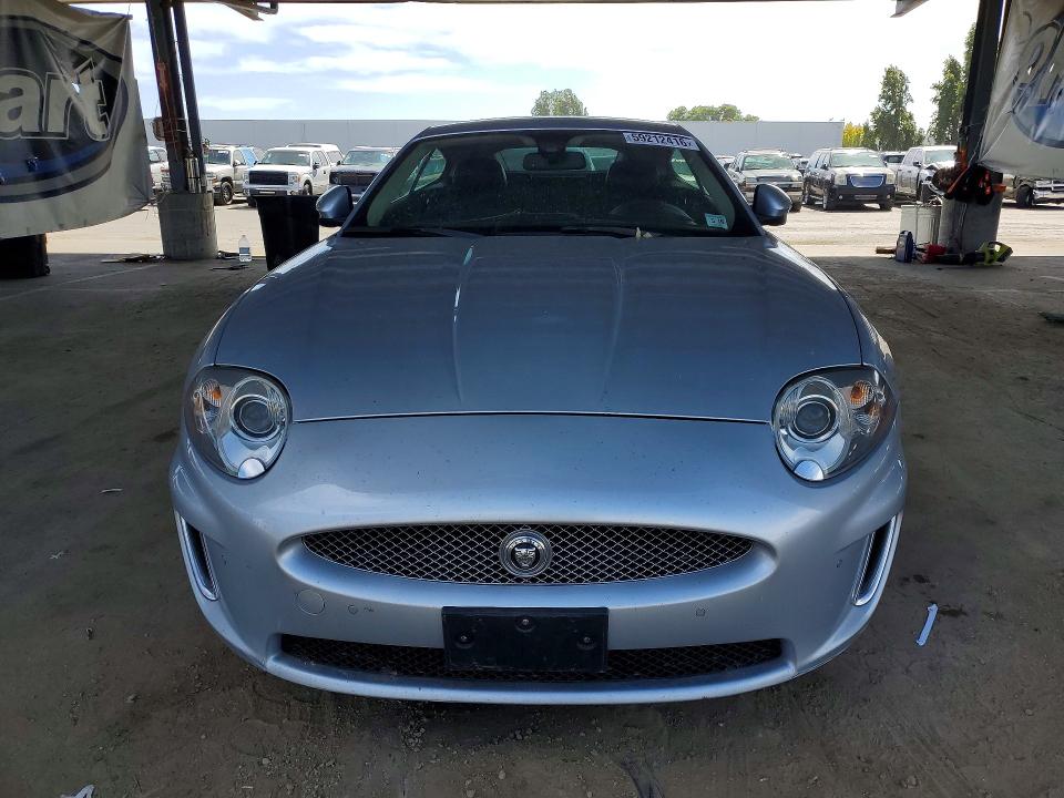 2011 Jaguar Xk series VIN SAJWA4FB1BLB39034 COPART salvage auction — MINOR DENT/SCRATCHES, CA - DIS/DLR/EXP ONLY CLEAN TITLE, sold $3,200 on 2026-07-16 (photo 5)