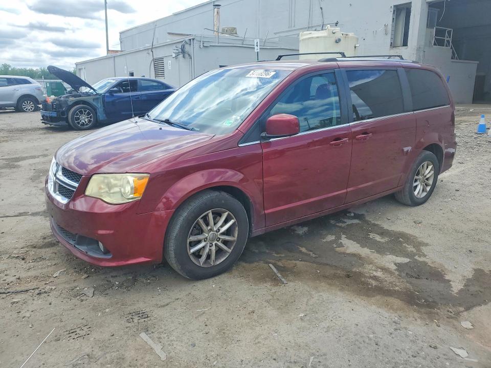 2018 Dodge Caravan VIN 2C4RDGCG0JR297307 COPART salvage auction — REAR END, Salvage Title, sold $800 on 2026-07-29 (photo 1)