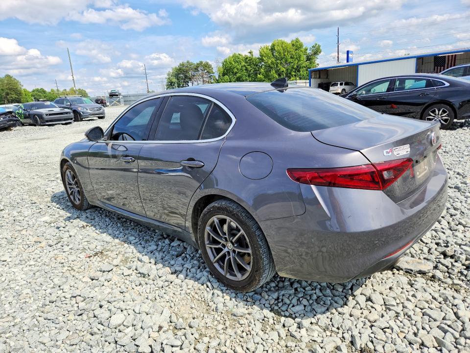 2018 Alfa romeo VIN ZARFAEDN7J7566715 COPART salvage auction — FRONT END, Nc - Salvage Certificate Of Title, sold $3,050 on 2026-09-02 (photo 2)